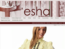 Tablet Screenshot of boutique.tesha-fashion.ro